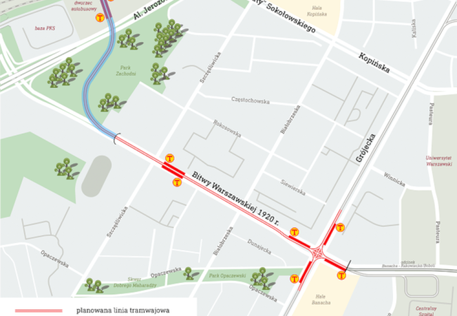 Tramwaj_do_Wilanowa_odcinek_Ochota